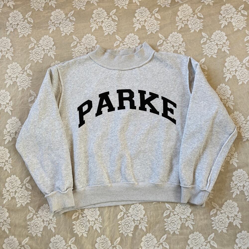Parke x SET Active Reversible Mockneck Sweatshirt L/XL